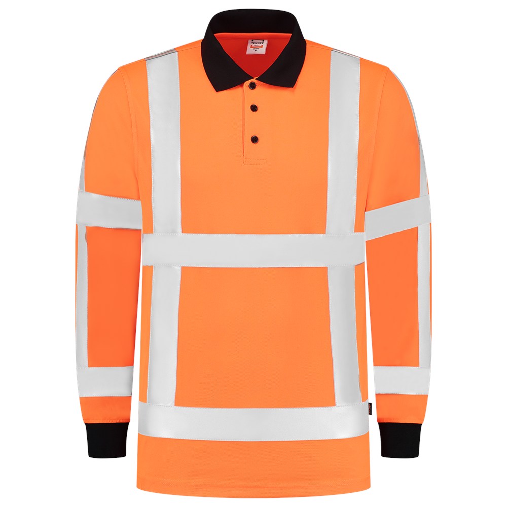 Afbeelding TRICORP SAFETY poloshirt rws birdseye lange mouw 203005