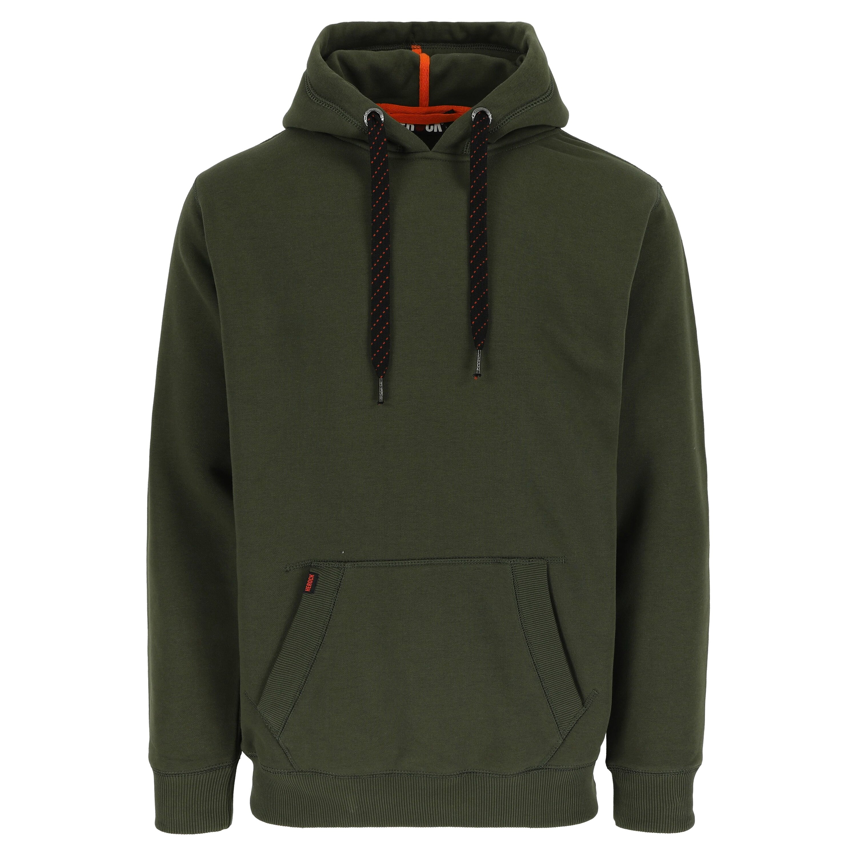 Herock hooded sweater Hesus donker kaki L