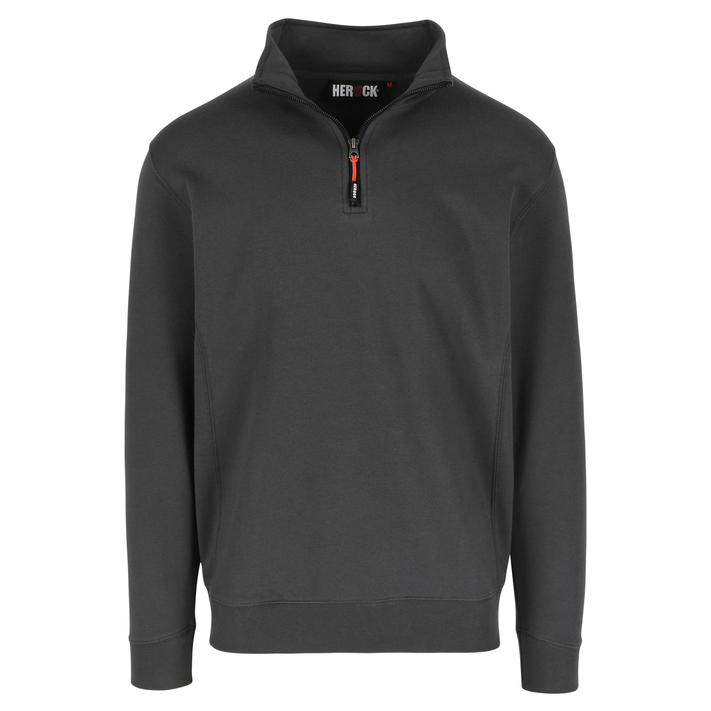 Herock sweater Vigor antraciet 3XL