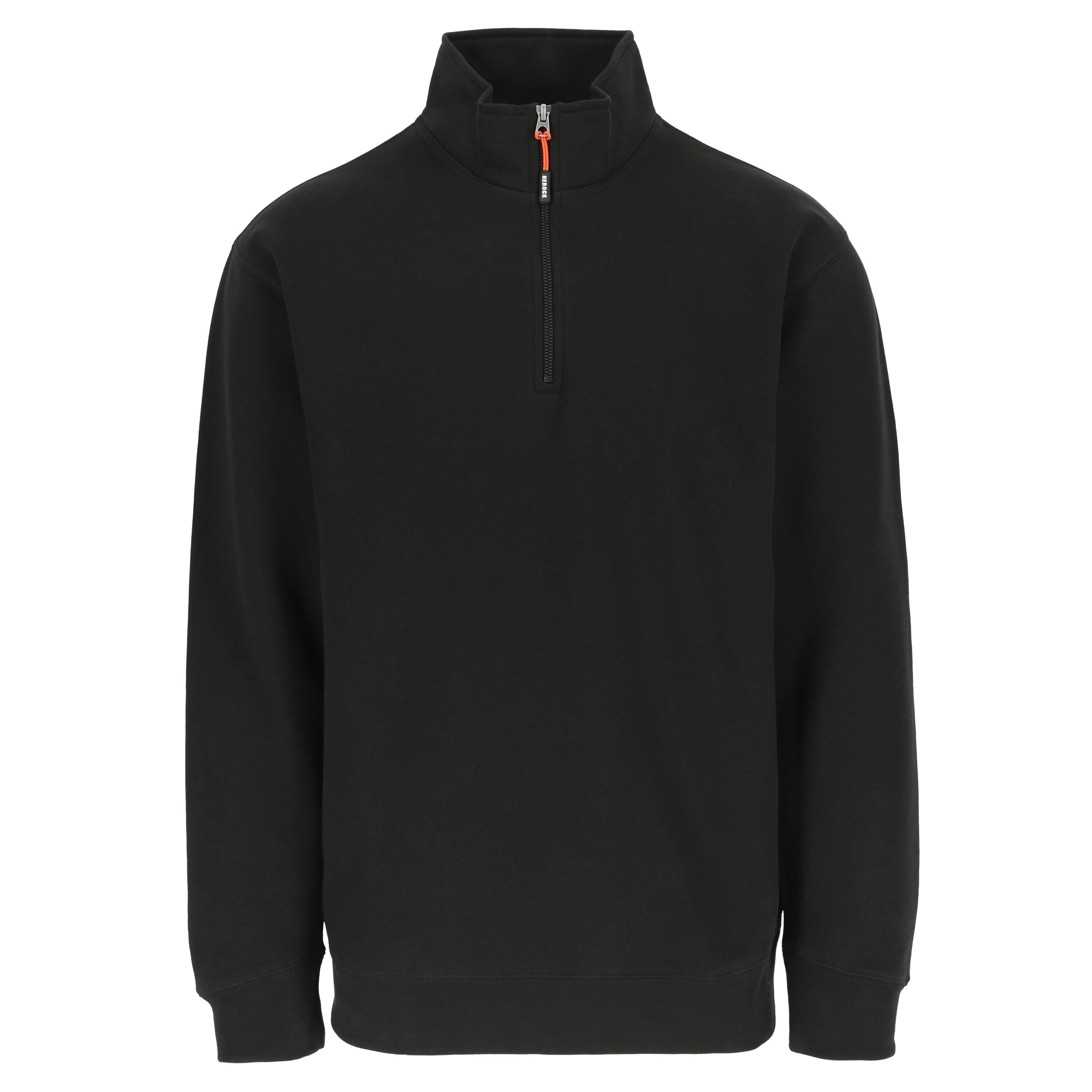 Herock sweater Vigor zwart 2XL