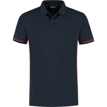 Santino polo Carsen marine/rood 4XL