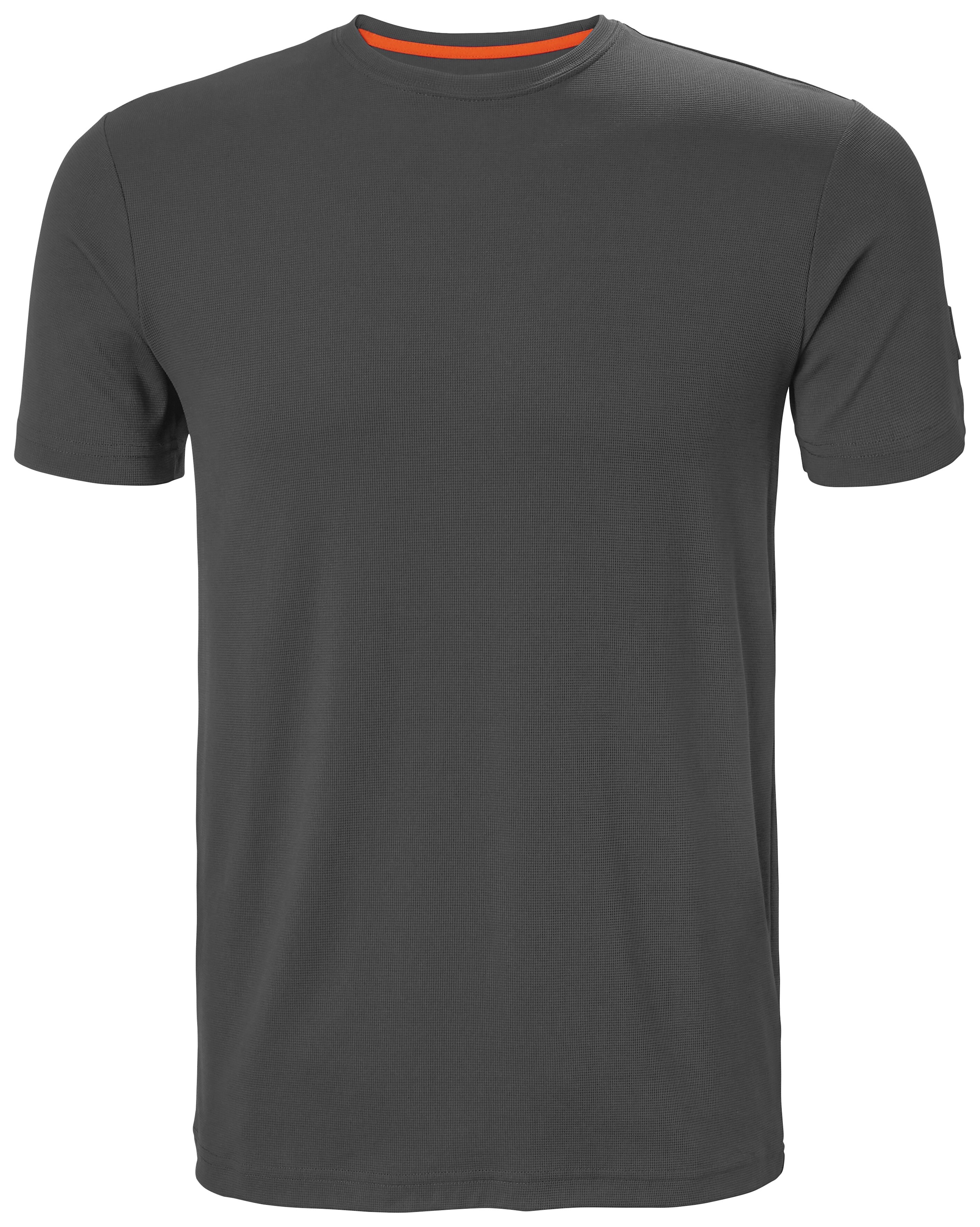 Helly Hansen TECH T-SHIRT donker grijs M