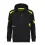 Dassy Santos hoodie zwart/fluogeel XS