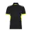 Dassy Veracruz polo zwart/fluogeel 4XL