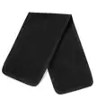 Beechfield Sjaal Fleece Zwart 150x25cm