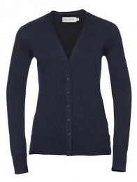 Damesvest v-neck Cardigan french navy 3XL