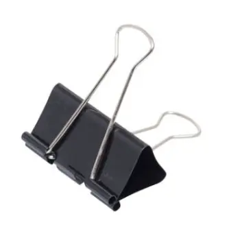 Maul Papierklem 50 mm zwart 12 stuks