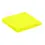 Memoblok Quantore 76x76mm neon geel 100 vel