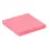 Memoblok Quantore 76x76mm roze 100 vel