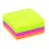 Memoblok Quantore 76x76mm neon assorti