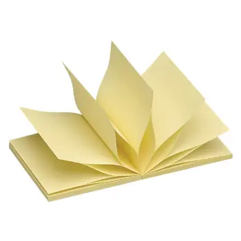 Memoblok Quantore Z-Note 76x76mm geel