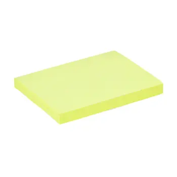 Memoblok Quantore 76x101mm geel 100 vel