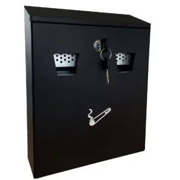 Wandasbak BRASQ 32x26cm zwart