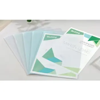 Leitz insteekmap L-model a4 pvc transp