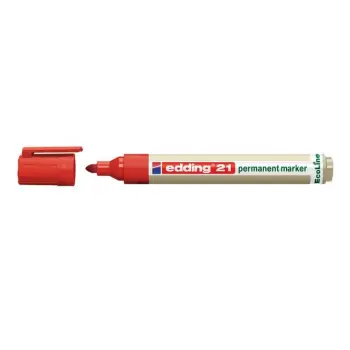Edding 21 permanent marker rood 1.5-3 mm