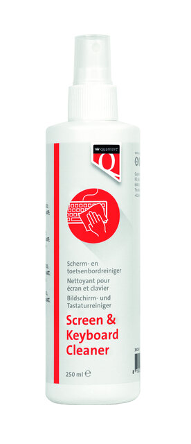Reinigingsspray scherm/toetsenbord Quantore