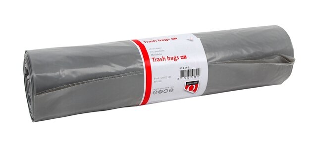 Afvalzak Quantore LDPE T50 60L grijs