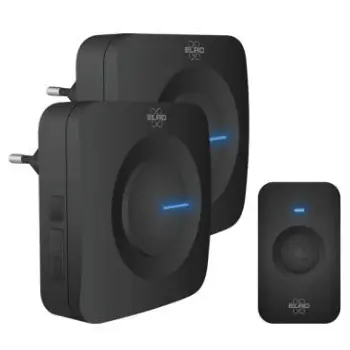 Elro draadloze deurbel 2x ontvanger