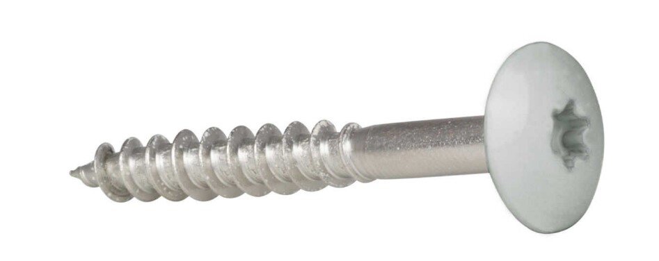 Trespaschroef rvs lichtgrijs  t20    4.8x70