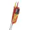 Afbeelding Wiha spanningszoeker en doorgangstester 12 – 1.000 v ac, cat iv incl. 2x aaa-batterijen 25515