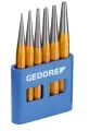 Gedore doorslagset 6d in pvc houder