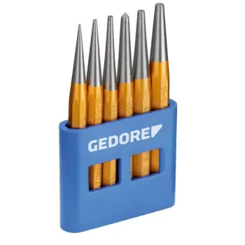 Gedore doorslagset 6d in pvc houder