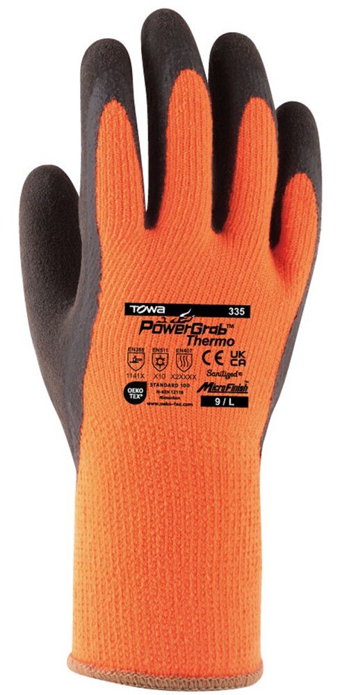 Afbeelding Towa winterhandschoen PowerGrab Thermo Oranje 335