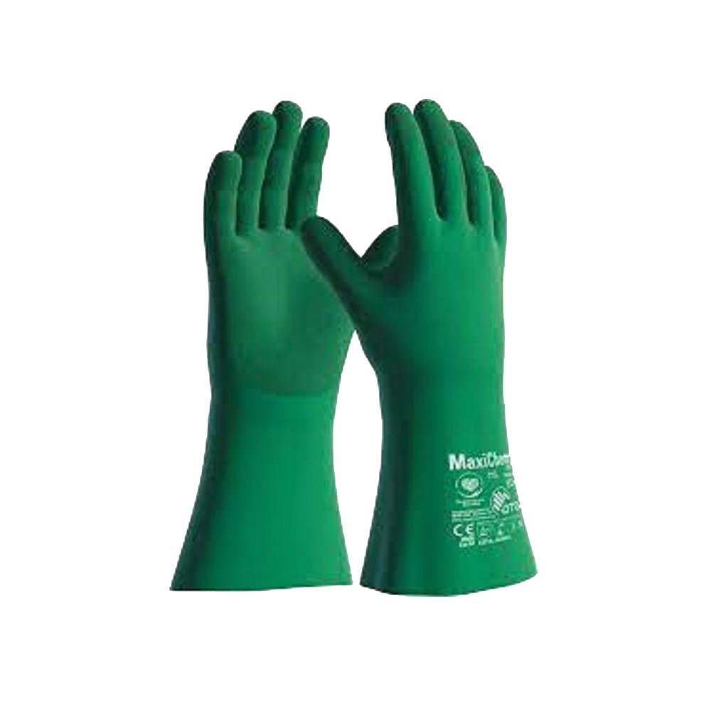 Afbeelding ATG handschoen, nitril gecoat 76-833 MaxiChem Cut TriTech