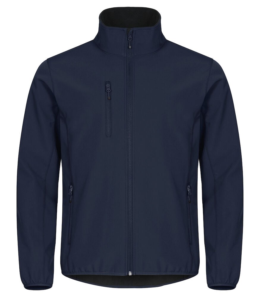 Clique softshell Classic jacket navy 5XL