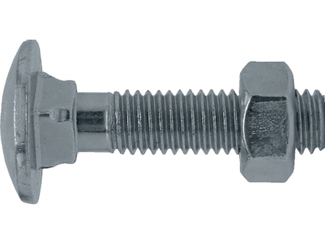 Slotbout DIN 603/555 galv. verzinkt M10 X 55