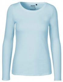 Neutral Dames Long Sleeve Shirt Light Blue2XL