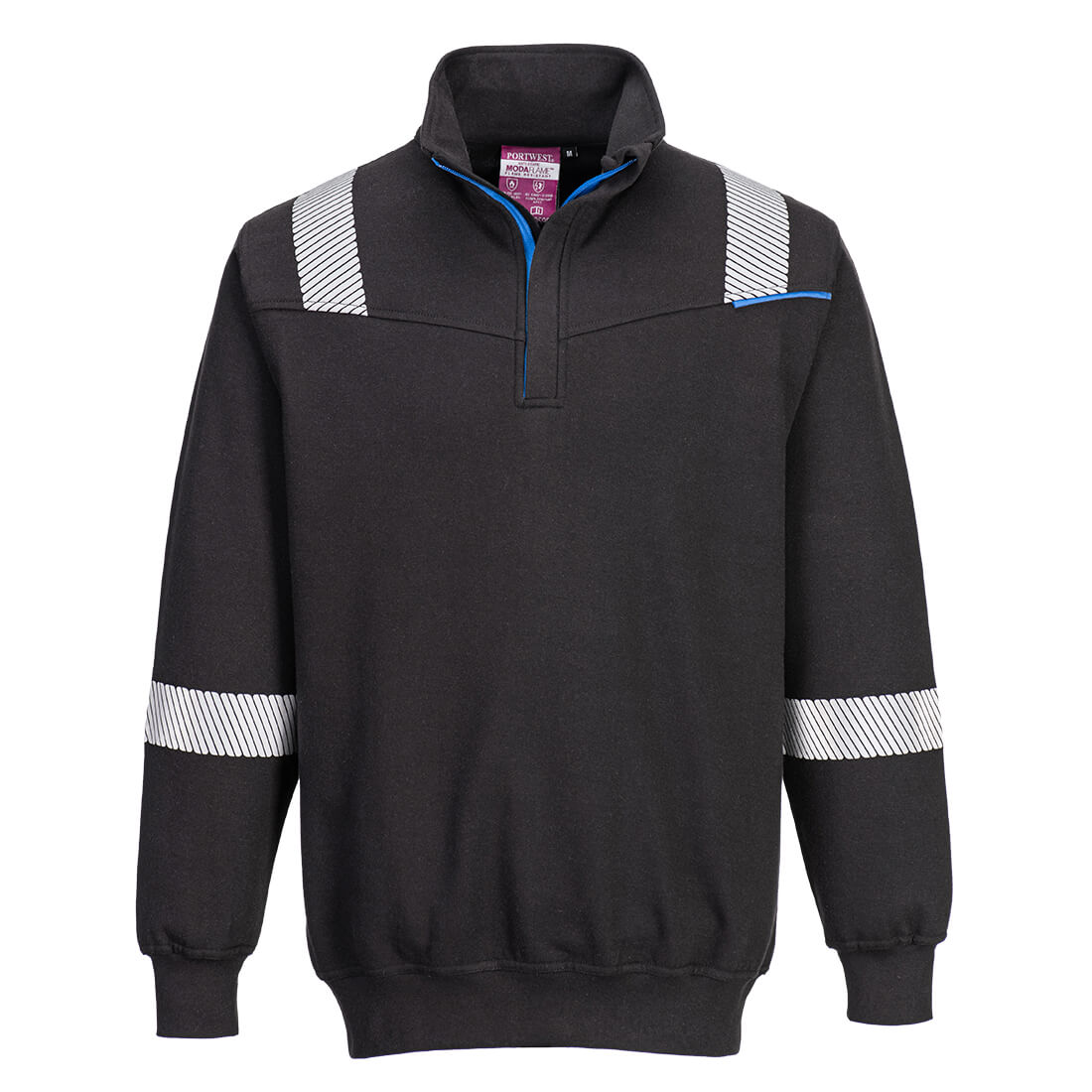 PortWest sweater FR710-WX3 zwart 3XL