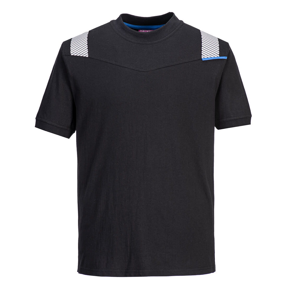 PortWest t-shirt FR712-WX3 zwart 3XL