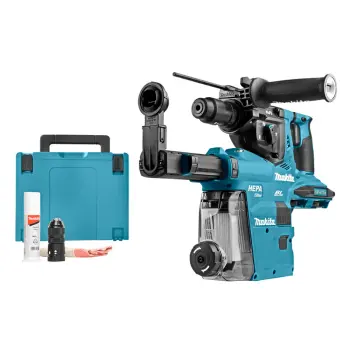 Afbeelding Makita 2x18 v combihamer DHR281ZWJ