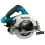 Afbeelding Makita 2x18 v cirkelzaag 190 mm DHS782ZJ