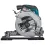 Afbeelding Makita 40 v max cirkelzaag 235 mm HS009GZ