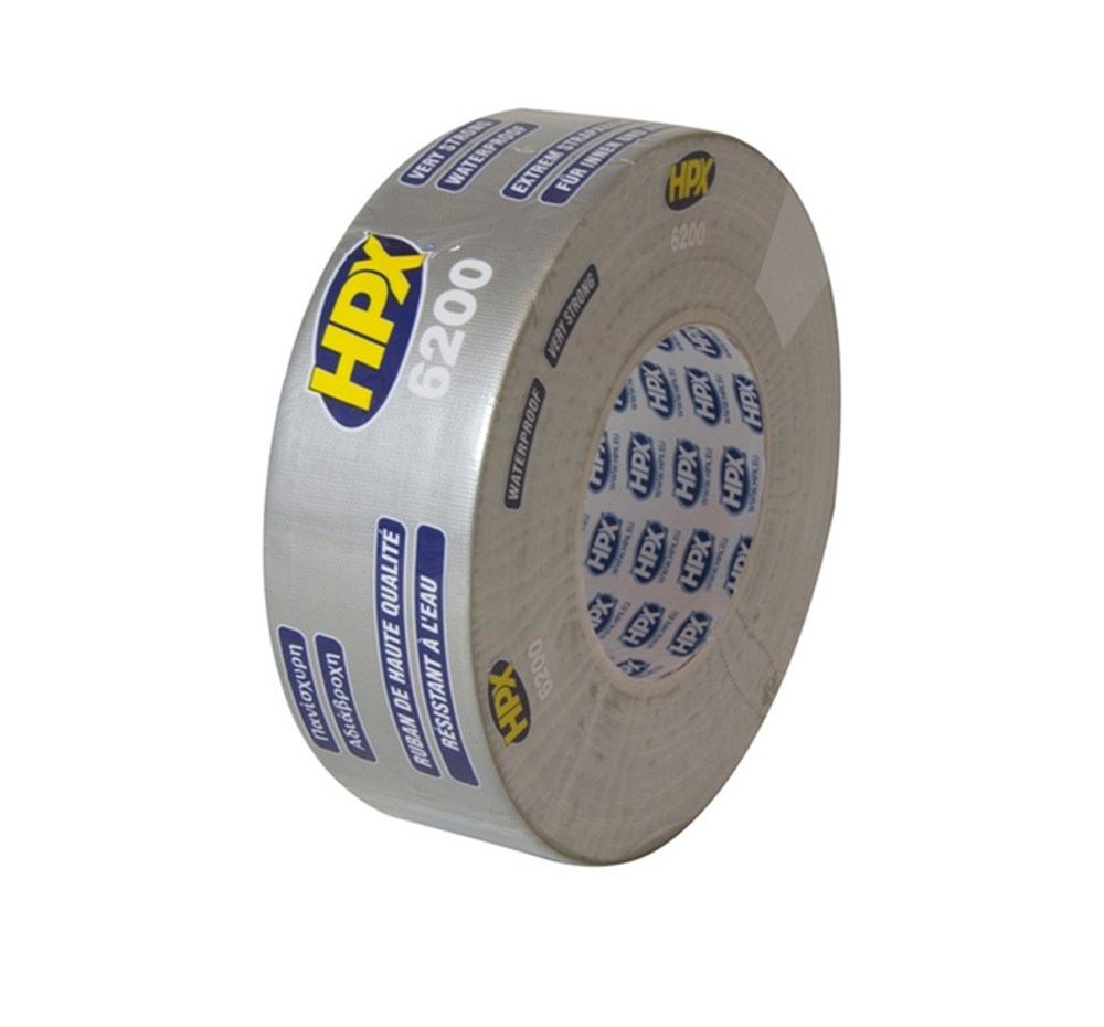 HPX 6200 duct tape grijs 48mm x 50mtr