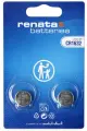 Renate knoopcel 3.0v cr1632 2 stuks