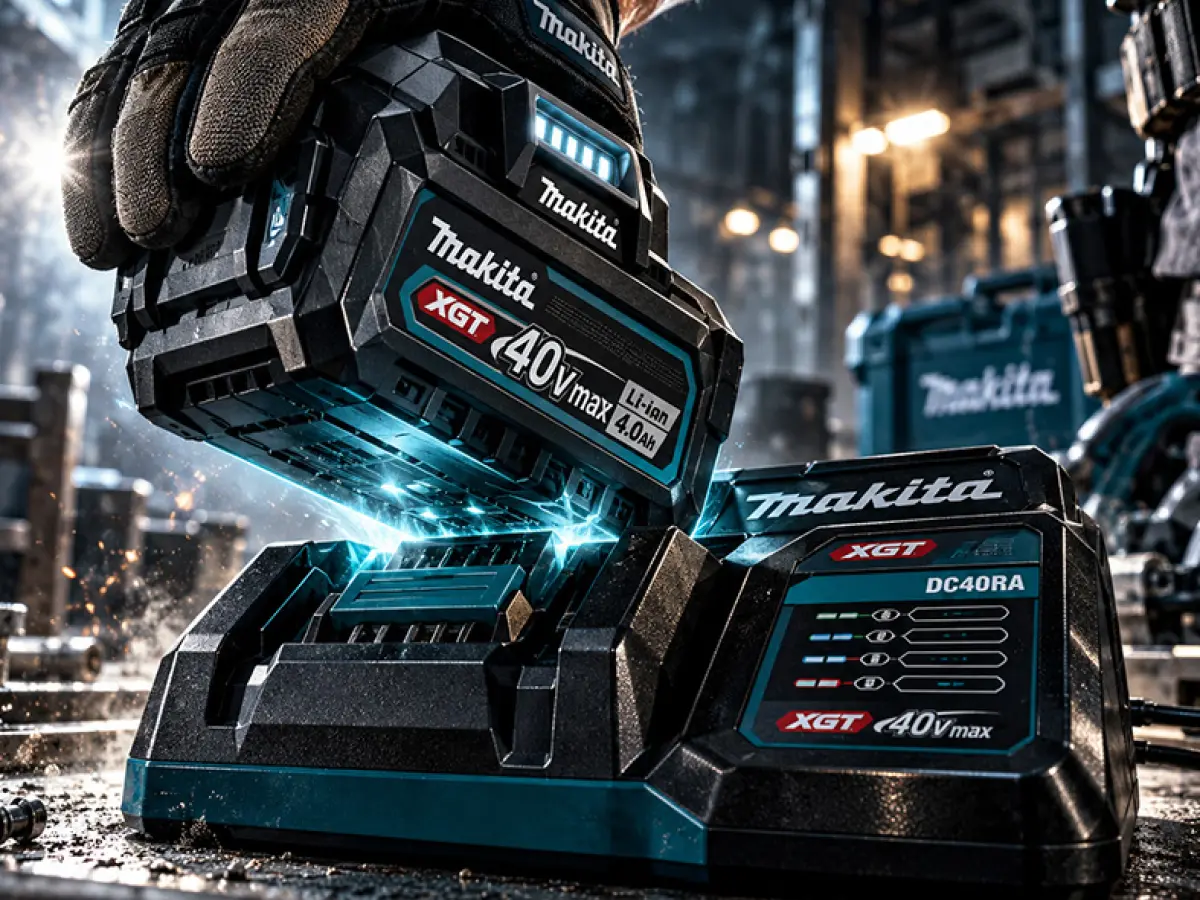 Makita XGT accu's en laders