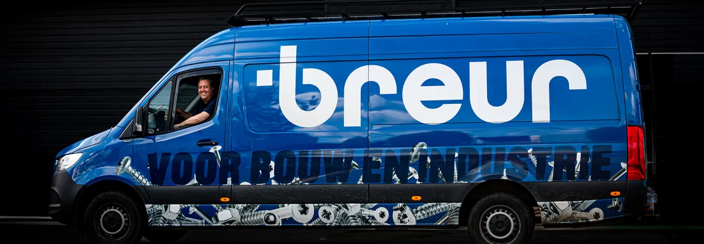 Onze eigen bezorgdienst