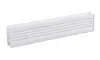 Badkamerrooster 455x90mm   wit