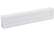 Badkamerrooster 455x90mm   wit