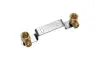 Gemeni muurbeugel set 1/2"x153