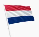 Vlag rood-wit-blauw 30x45cm
