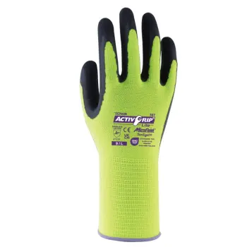 Afbeelding Towa handschoen, latex gecoat ActivGrip Lite 397