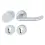 Hoppe knop/krukgarnituur pc      f1