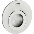 Wb luikring rond mat nikkel    50mm