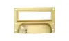 Wb schelpgreep etiketraam 73x43mm