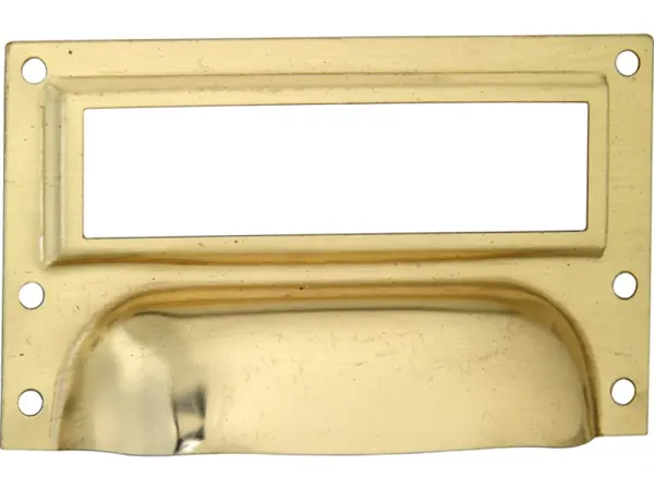Wb schelpgreep etiketraam 73x43mm