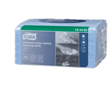 Tork Gevouwen Reinigingsdoek, 38,5x30cm blauw